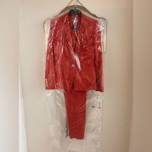 ANTONIO MELANI Red Blazer and Suit Set